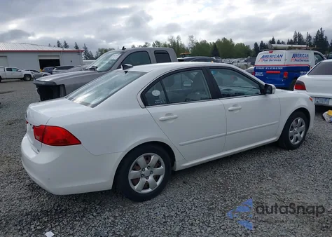 2009 Kia Optima Lx from USA, damaged, VIN KNAGE228495317176